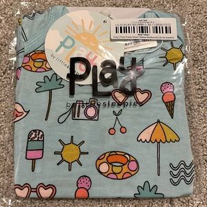 NWT Little Sleepies 18-24M Pool Party Bodysuit